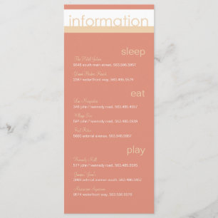 Convite Dois anúncios da informação das noivas