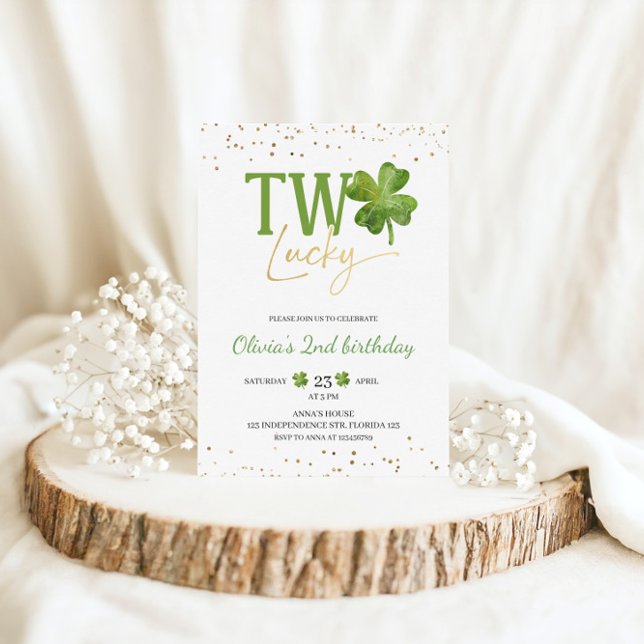 Convite Dois Convidados De Aniversário Feliz, Ruas. (Criador carregado)