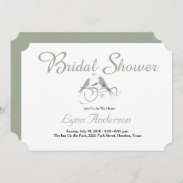 Convite Dois Corações - Chá de panela