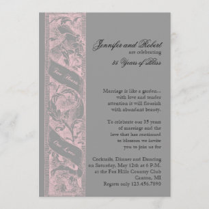 Convite Dois Corações Um Amor Casamento Aniversário