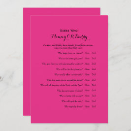 Convite Dois jogos de Chá de fraldas