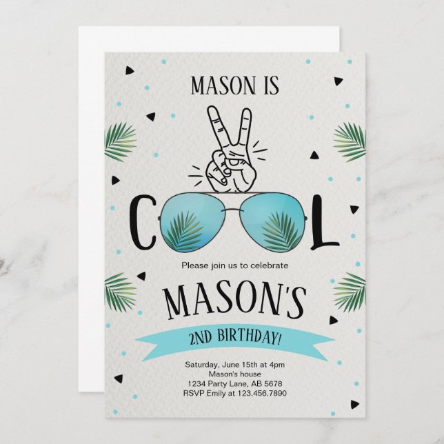 Convite Dois Legal (Frente/Verso)