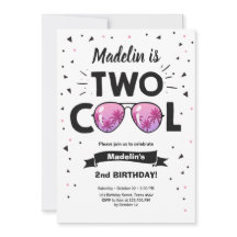 Dois Legal óculos de sol verão segundo aniversário