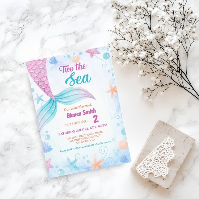 Convite Dois náuticos, Parte segundo aniversário do Mar (Criador carregado)