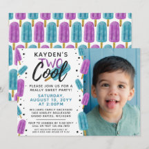 Dois Pop de gelo no segundo aniversário de Verão d