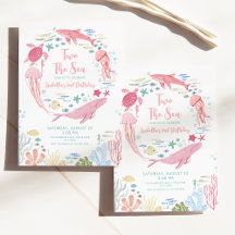 Dois segundo aniversário Das Garotas Do Mar