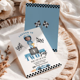 Convite Dois segundo aniversário de Fotografia de carro Fa