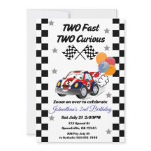 Dois segundo aniversário Rápido De Carro Vermelho