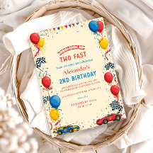 Dois segundos aniversários de Carro Rápido