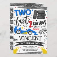 Dois segundos aniversários de Carro Vermelho de Co