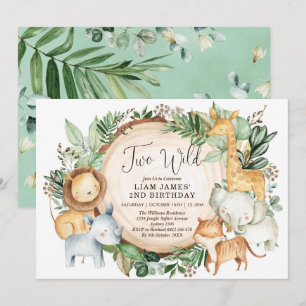 Convite DOIS segundos aniversários SELVAGENS/GÊNERO Bot