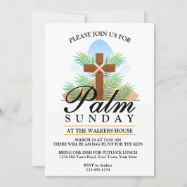 Convite Domingo de Ramos