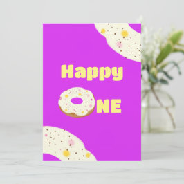 Convite Donut delicioso