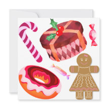 Donuts com Glacê Rosa Meninas de Pão de Mel Bengal