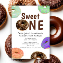 Donuts Sweet One 1º Aniversário