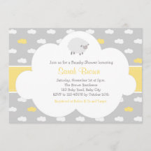 Convite dos carneiros e da nuvem (amarelo das