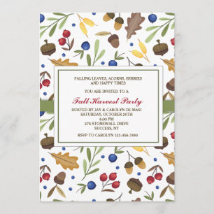 Convite dos elementos da queda