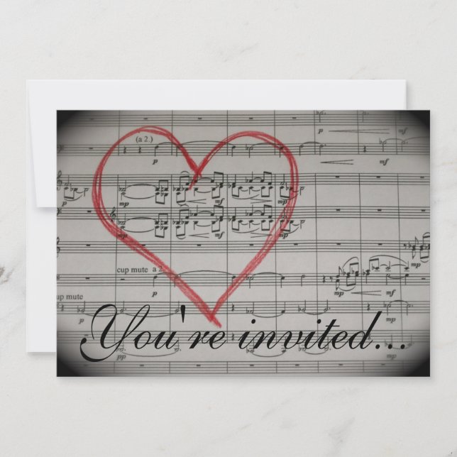 Convite dos melómanos (Frente)