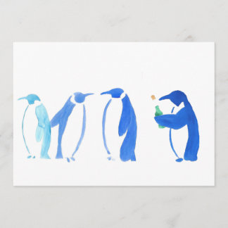 Convite dos pinguins