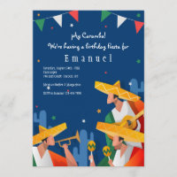 Convite dos Rapazes Mariachi