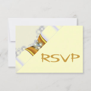 Convite Dossel de ouro RSVP