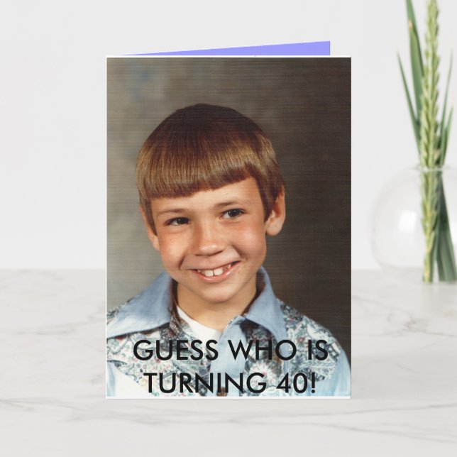 Convite Doug#10, ADIVINHA QUEM ESTÁ FAZENDO 40 ANOS! (Frente)