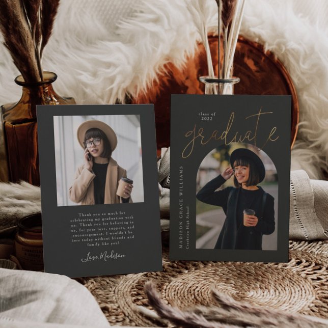 Convite Dourada Cinza de carvão para gradação de arco mode (Criador carregado)