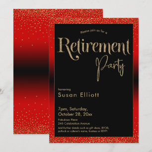 Convite Dourada falha do partido aposentadoria em Cherry R