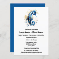 Dourada fantasia de cavalo azul praia chic costeir