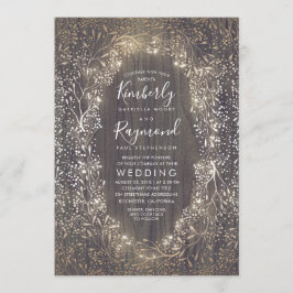 Convite Dourada Fia do Ar | Casamento Rustic Country