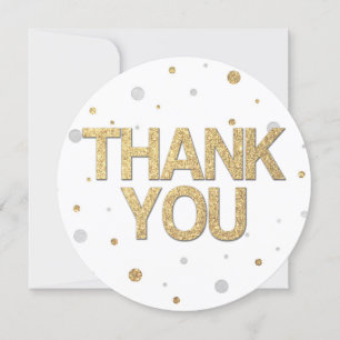 Convite Dourada Gliter Silver Foil Impressão Confetti Obri