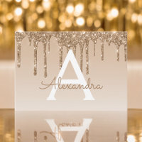 Dourada Glitter Sweet 16 Salvar a Data