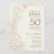 Convite Dourada Surpresa 50 anos (Frente/Verso)