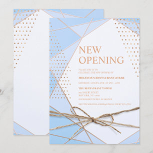 Convite Dourada tipografia brilhante Restauração NOVA ab