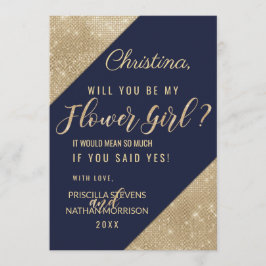 Convite Dourado Azul Marinho Lantejoulas Glitter Falso Men