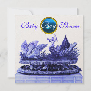 CONVITE DOURADO CARÁTER DOS SUANS/CUPCAKES, CHÁ DE FRALDAS