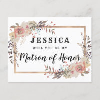 Dourado Champanhe Você Será Minha Dama de Honra