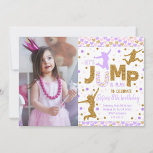 Convite Dourado confetti Birthday Convidado do Partido Jum