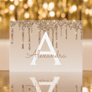 Convite Dourado Glitter Sweet 16 Salve a data