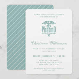 Convite Doutora em Farmácia PharmD Graduação em Farmácia