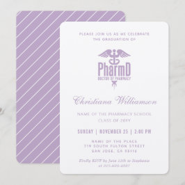 Convite Doutora em Farmácia PharmD Graduação em Farmácia