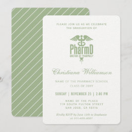 Convite Doutora em Farmácia PharmD Graduação em Farmácia