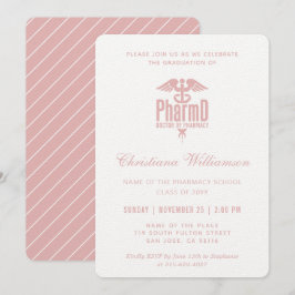 Convite Doutora em Farmácia PharmD Graduação em Farmácia