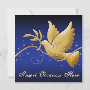 Convite Dove of peace