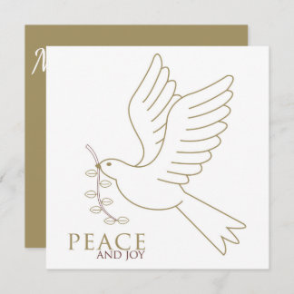Convite Dove of peace