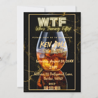 Convite Download da Festa de Aniversário de 50 Anos WTF Fi
