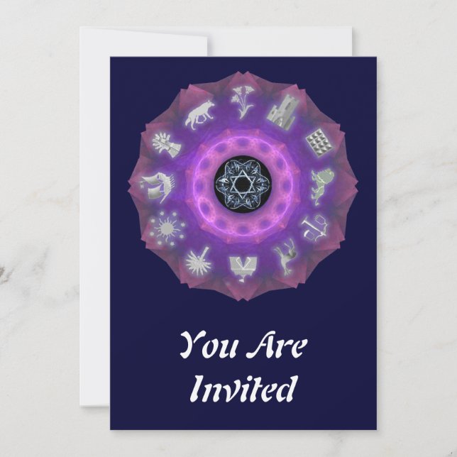 Convite Doze tribos (Frente)