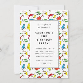 Convite Dr. Seuss - Um Peixe, Dois Peixes | ANIVERSÁRIO DE