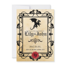 Dragão medieval personalizável