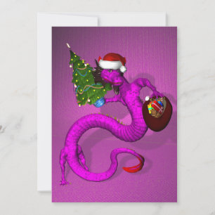 Convite Dragão Rosa